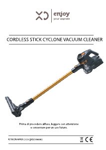 Manuale XD XDSU889W2 Aspirapolvere