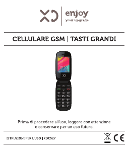 Manuale XD XDC527 Telefono cellulare