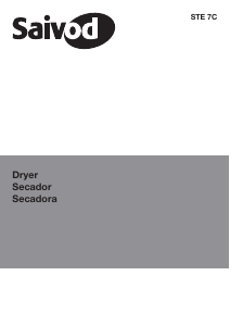 Manual de uso Saivod STE 7C Secadora