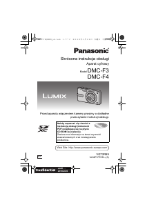 Instrukcja Panasonic DMC-F3 Lumix Aparat cyfrowy