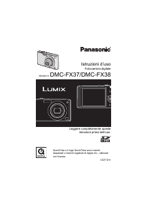 Manuale Panasonic DMC-FX38 Lumix Fotocamera digitale