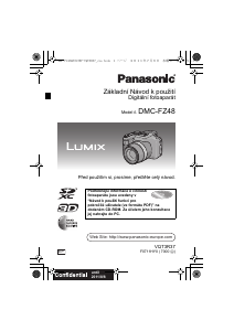 Manuál Panasonic DMC-FZ48EP Lumix Digitální fotoaparát