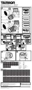 Bedienungsanleitung Tamron 272E Objektiv