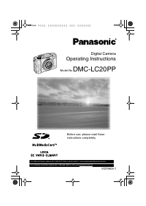 Manual Panasonic DMC-LC20PP Digital Camera