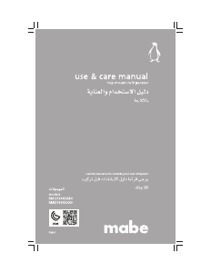 Manual Mabe RMI2160XSAB0 Fridge-Freezer