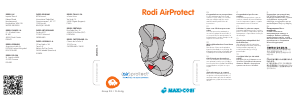 Instrukcja Maxi-Cosi Rodi AirProtect Fotelik samochodowy