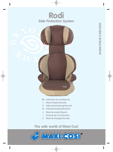 Manual de uso Maxi-Cosi Rodi SPS Asiento para bebé