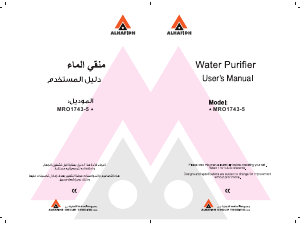 Manual Alhafidh WPHA-RO1006US6 Water Purifier