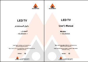 Handleiding Alhafidh 43LB630A LED televisie