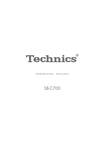 Manuál Technics SB-C700 Reproduktor
