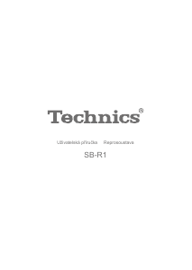 Manuál Technics SB-R1 Reproduktor