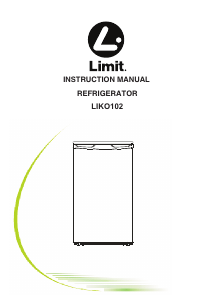 Manual Limit LIKO102 Refrigerator