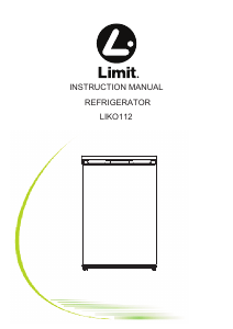 Mode d’emploi Limit LIKO112 Réfrigérateur