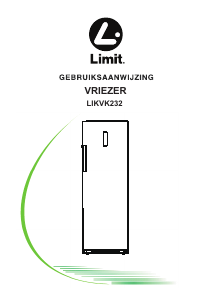 Handleiding Limit LIKVK232 Vriezer