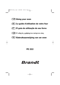 Manual Brandt FE222W Forno