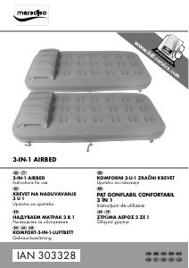 Manual Meradiso IAN 303328 Saltea gonflabilă
