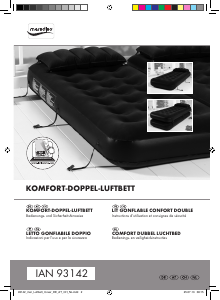 Mode d’emploi Meradiso IAN 93142 Matelas gonflable