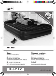 Használati útmutató Meradiso IAN 43155 Felfújható matrac
