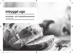 Käyttöohje Samsung NV72M1010BS/EE Uuni