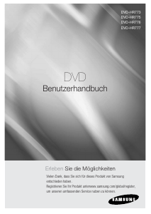Bedienungsanleitung Samsung DVD-HR776 DVD-player