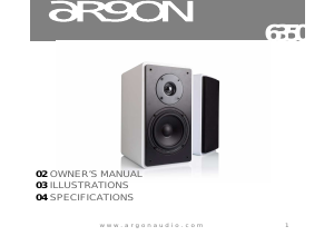 Manual Argon 6350 Speaker