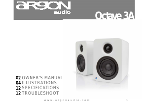Manual Argon Octave 3A Speaker