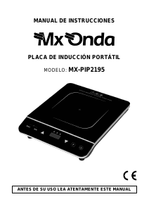 Handleiding MX Onda MX-PIP2195N Kookplaat