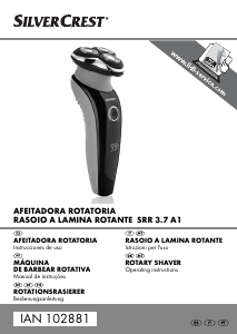 Manual de uso SilverCrest SRR 3.7 A1 Afeitadora