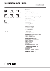 Manuale Indesit IDL 6021 Lavastoviglie