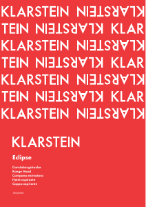 Manual de uso Klarstein 10033701 Eclipse Campana extractora