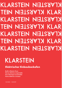 Manuale Klarstein 10033189 Forno