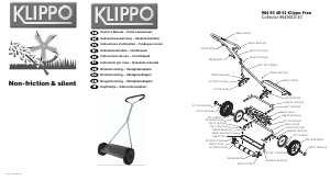 Brugsanvisning Klippo Free Plæneklipper