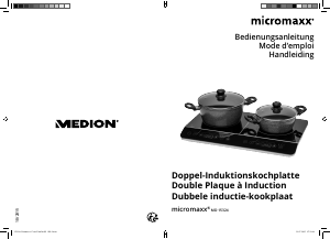 Handleiding Micromaxx MD 15324 Kookplaat