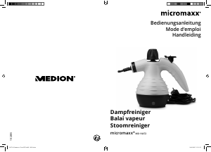 Mode d’emploi Micromaxx MD 16472 Nettoyeur vapeur