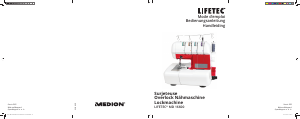 Bedienungsanleitung Lifetec MD 16600 Nähmaschine