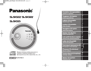 Priručnik Panasonic SL-SX322EG Discman