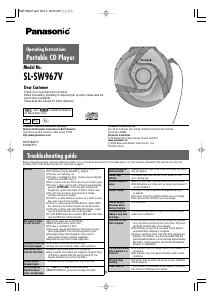 Handleiding Panasonic SL-SW967V Discman