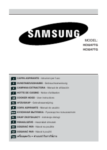 Bedienungsanleitung Samsung HC9247TG Dunstabzugshaube