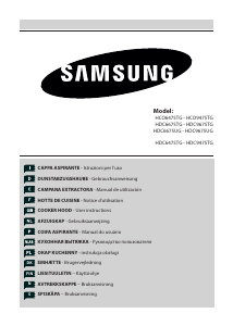 Brugsanvisning Samsung HDC6475TG Emhætte