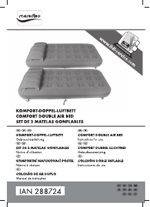 Mode d’emploi Meradiso IAN 288724 Matelas gonflable