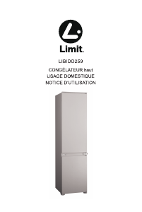 Mode d’emploi Limit LIBIDD259 Réfrigérateur