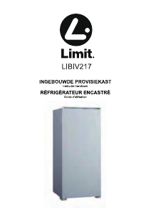 Handleiding Limit LIBIV217 Koelkast