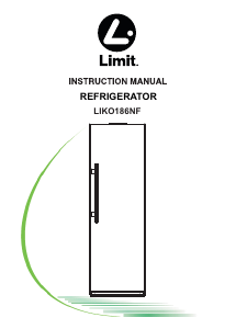 Mode d’emploi Limit LIKO186NF Réfrigérateur