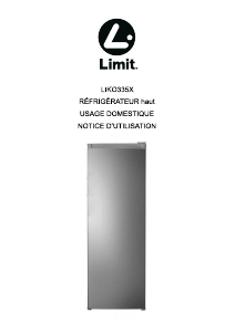 Mode d’emploi Limit LIKO335X Réfrigérateur