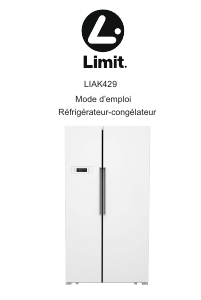 Mode d’emploi Limit LIAK429 Réfrigérateur combiné