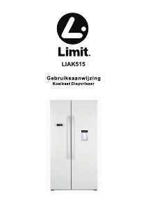 Handleiding Limit LIAK515 Koel-vries combinatie