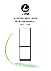 Mode d’emploi Limit LIDD271NF Réfrigérateur combiné