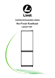 Handleiding Limit LIDD271NF Koel-vries combinatie