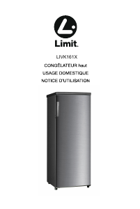 Handleiding Limit LIVK161X Vriezer