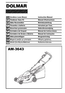 Manual Dolmar AM-3643LGEH Lawn Mower